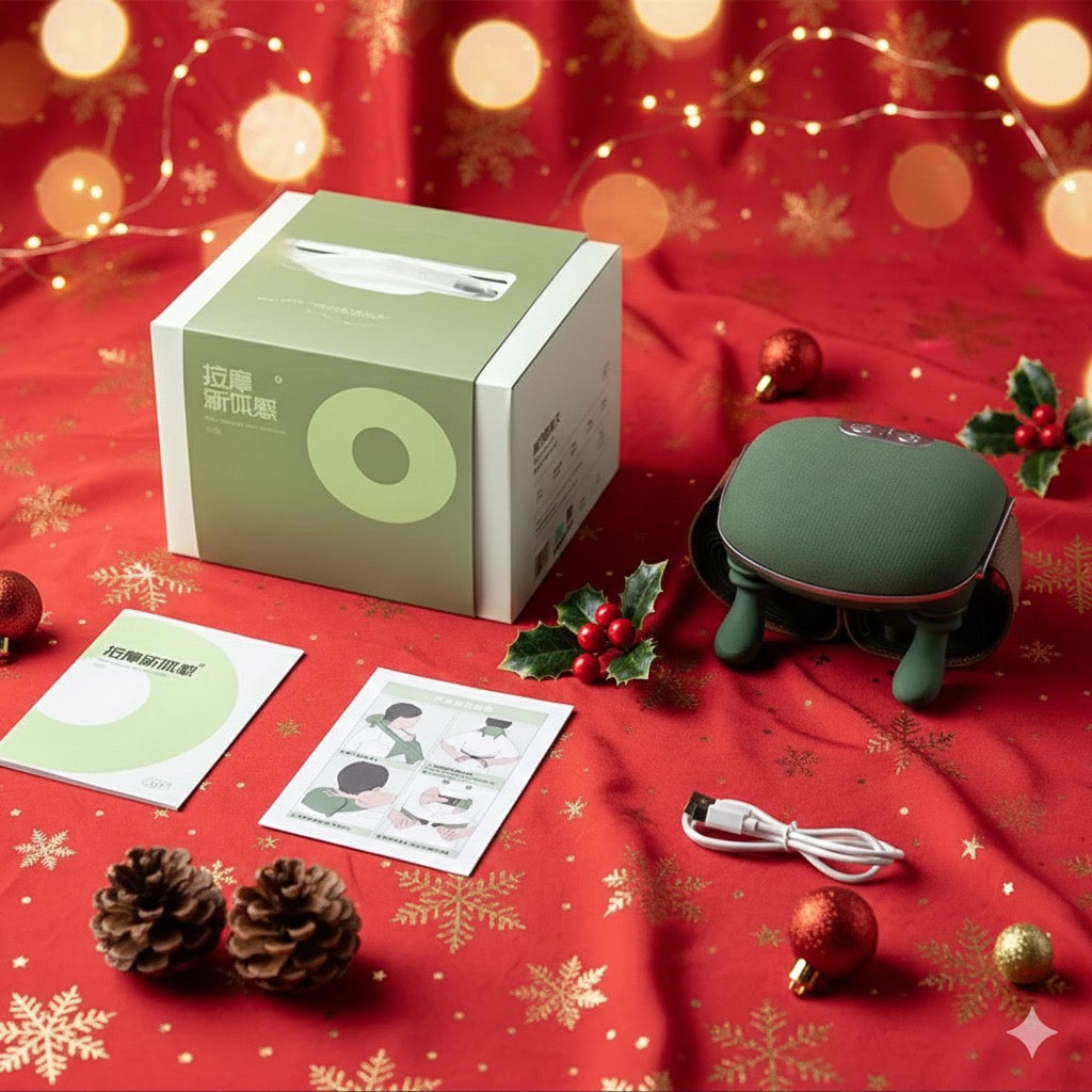 Nowoczesny masażer 3D — relaks dla karku, pleców i nóg w kilka minut